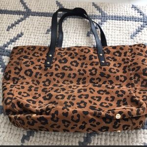 Jcrew cheetah bag ✨✨
